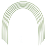 High Quality Garden Stakes for Fabric Netting, DIY Plant Support Garden Stakes