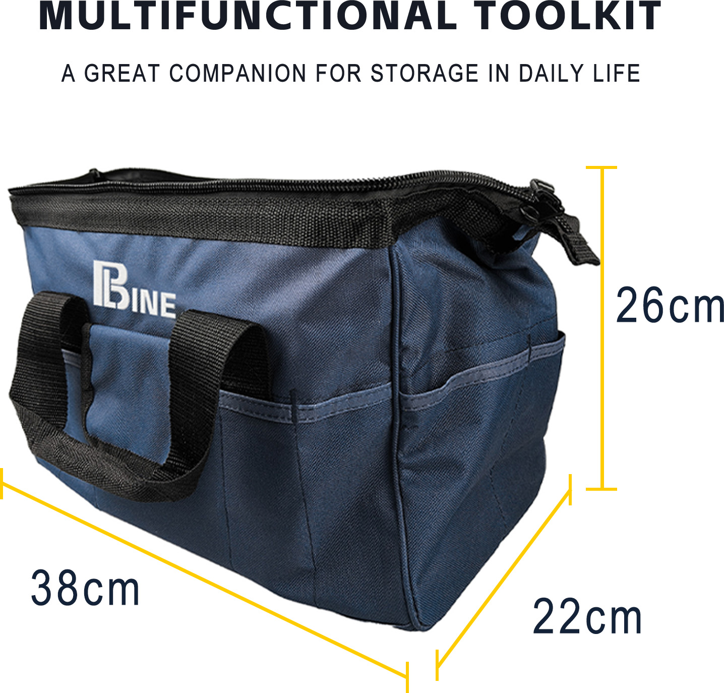 Ergonomic Tool Bag with Smart Storage Solutions