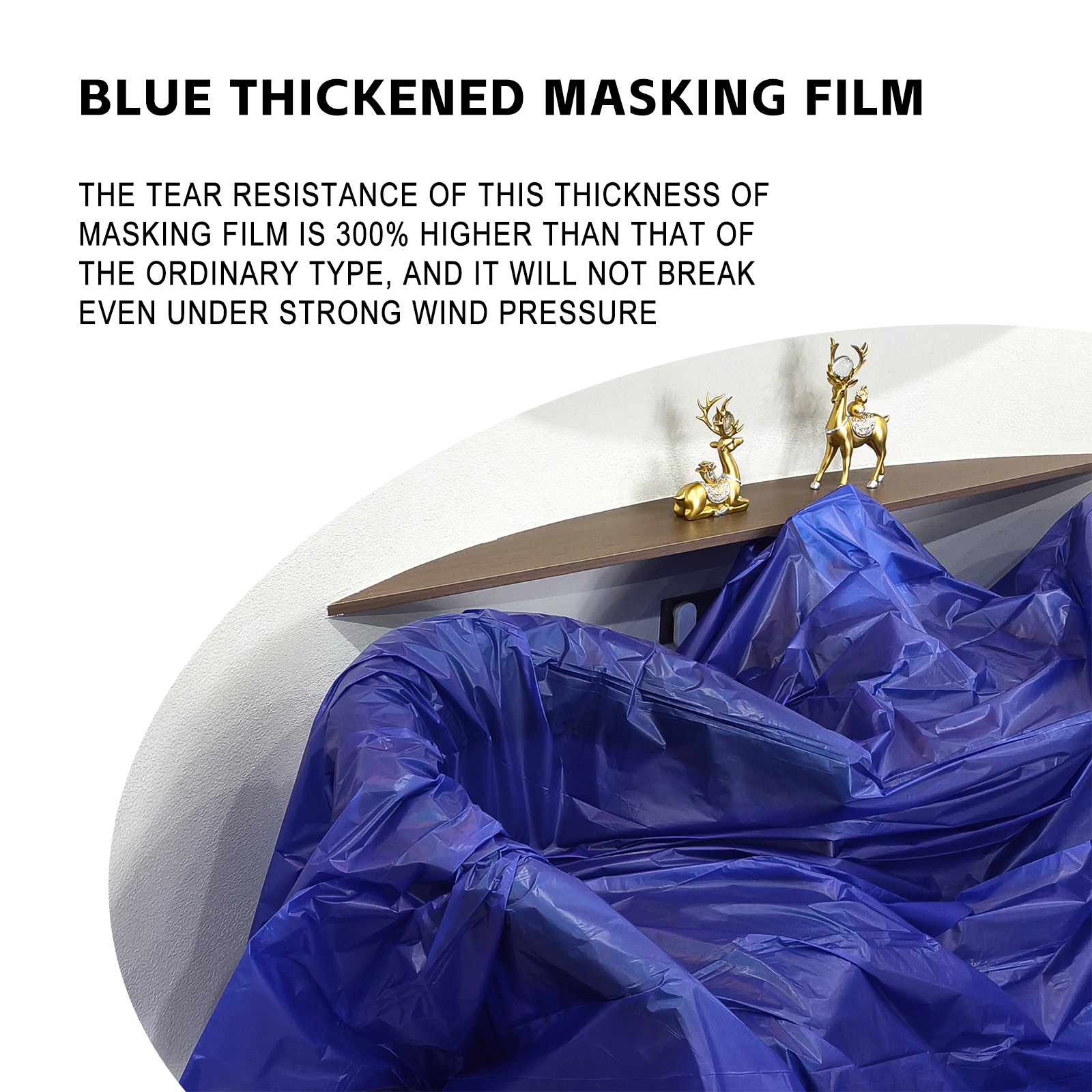 Household DIY Painting Masking Film - Reusable Paint Tool Masking Sheet