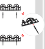 (Common: 0.5-in*23-in*13-in; Actual: 0.54-in*23.2-in*13.2-in) White Polyresin Garden Edging