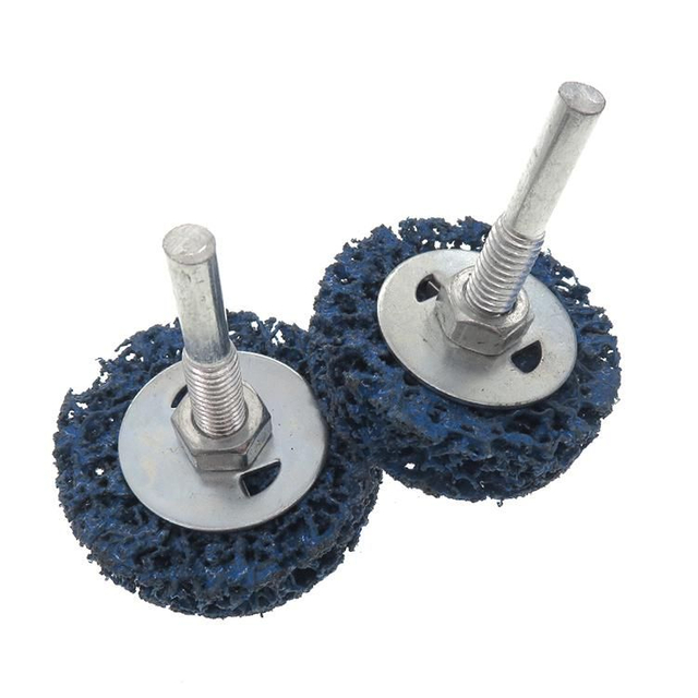 2" Quick Change Roll Lock Blue Easy Strip & Clean Discs