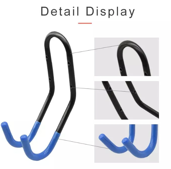Bicycle Rack Hanger Bike Hook Storage Bike Holder Wall Mounted Garage Hook