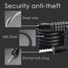 High Quality Bicycle Combination Lock Bike Cable Lock Chain Lock