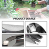 3PCS Garden Shovels: Metal Soil Scoops & Succulent Planting Potting Spades
