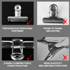 Magnetic Wall - Mounted File Clips: Durable Metal Clips for Long - Term Document Organization
