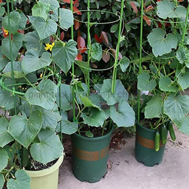 Plant Support Cages, 18 Inches Plant Cages with 3 Adjustable Rings