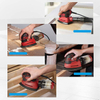 105X152mm Aluminum Oxide Hook and Loop Triangle Sanding Discfor Multi Sander