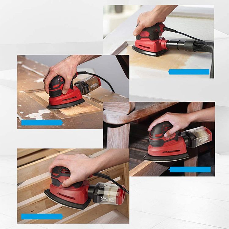 105X152mm Aluminum Oxide Hook and Loop Triangle Sanding Discfor Multi Sander