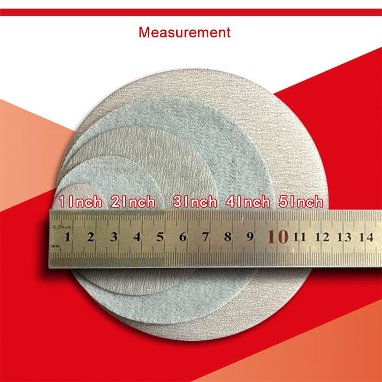5inch 125mm Hook and Loop Dry Grinding Sandpaper Sanding Discs for Polishing