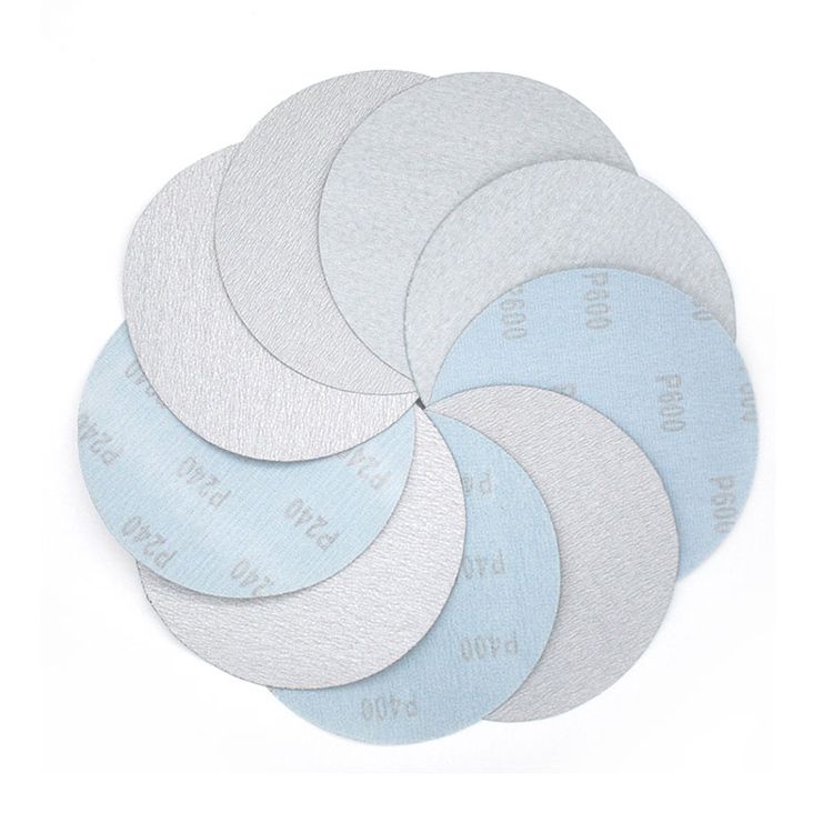 Hook and Loop Dry Grinding 6 Inch Sandpaper for Polishing