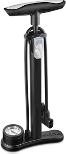 Bike Floor Pump with Gauge, Air Bicycle Pump Inflator with High Pressure 160 Psi