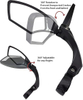 New Handlebar Bike Mirror, HD, Explosion Proproof, Electric Bike Mirror
