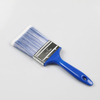 Eco Blue Plastic Handle PET Bristle 3" Paint Brush for Painting