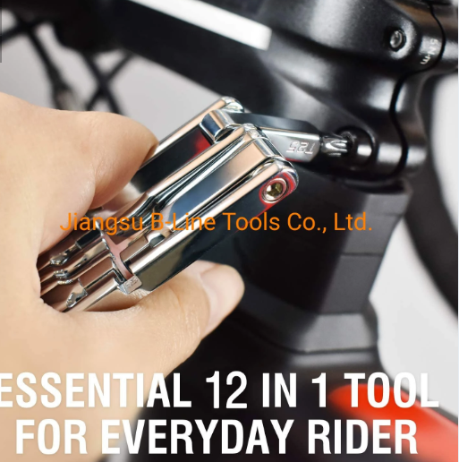 Pocket Size Bike Multitool 12 in 1 Bicycle Multi Tool Repair Kit