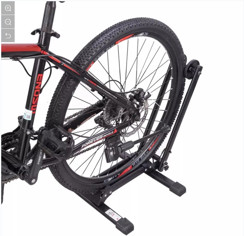 Portable Heavy Duty Bike Parking Rack Foldable Bicycle Storage Stand