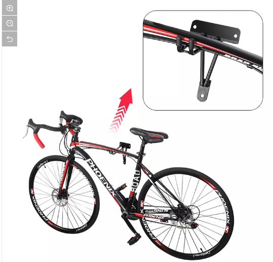 Wall Mounted Bicycle Frame Steel Bicycle Wall Mounted Frame Hook