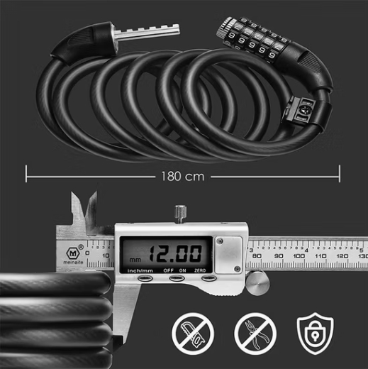 High Quality Bicycle Combination Lock Bike Cable Lock Chain Lock