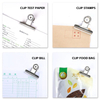 Magnetic Wall - Mounted File Clips: Durable Metal Clips for Long - Term Document Organization