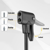 Bike Floor Pump with Gauge, Air Bicycle Pump Inflator with High Pressure 160 Psi