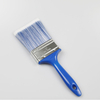 Eco Blue Plastic Handle PET Bristle 3" Paint Brush for Painting