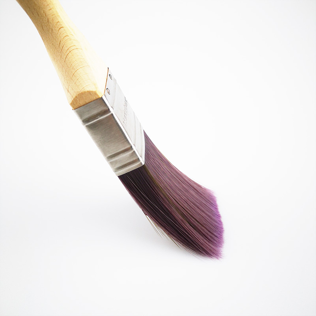 Professional 1.5" Purple Bristle Paint Brush for Painting Home