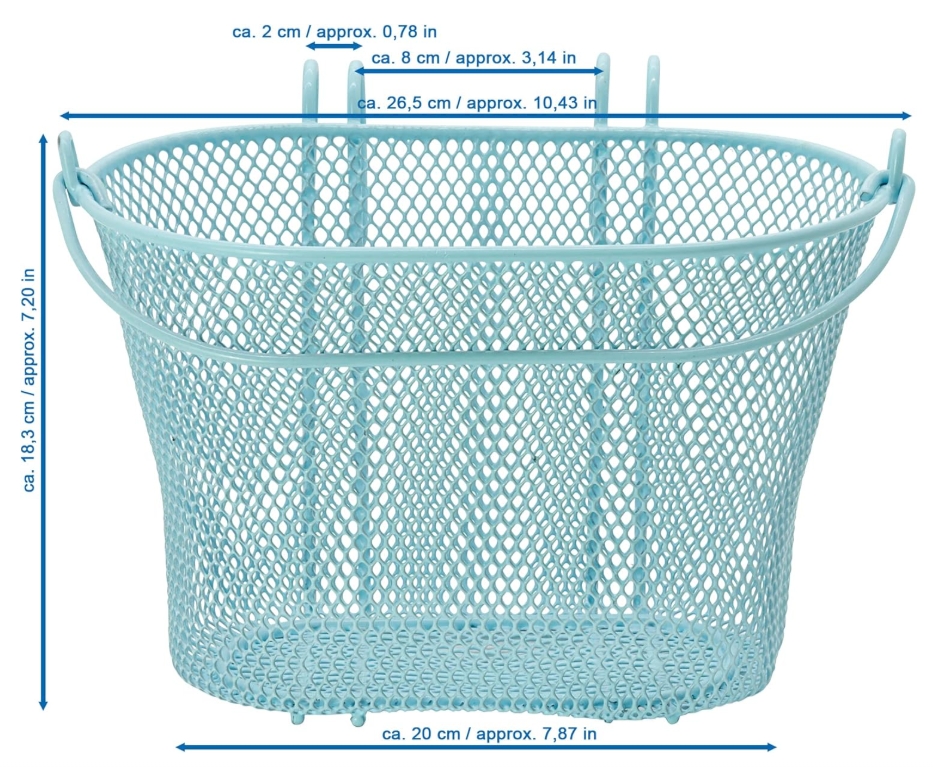Top Quality Easy Install Tight Mesh Front Wheel Basket for Kids Bike Bicycle