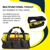 Hard Base Wide Mouth Tool Bag – Streamlined Tool Organization
