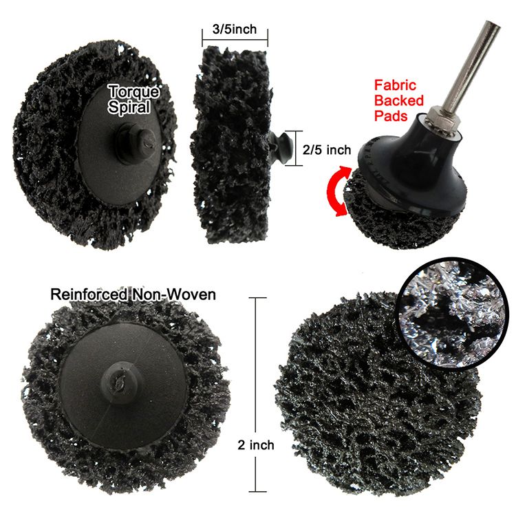 2 Inches Quick Change Disc Surface Conditioning Discs for Surface Prep
