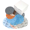 6inch 17-Hole Hook and Loop Automotive Sand Paper Film for Wet/Dry Polishing