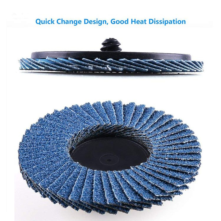 2inch Zirconia Alumina Flat Flap Disc Grinding Sanding Sandpaper Wheels