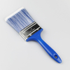 Eco Blue Plastic Handle PET Bristle 3" Paint Brush for Painting
