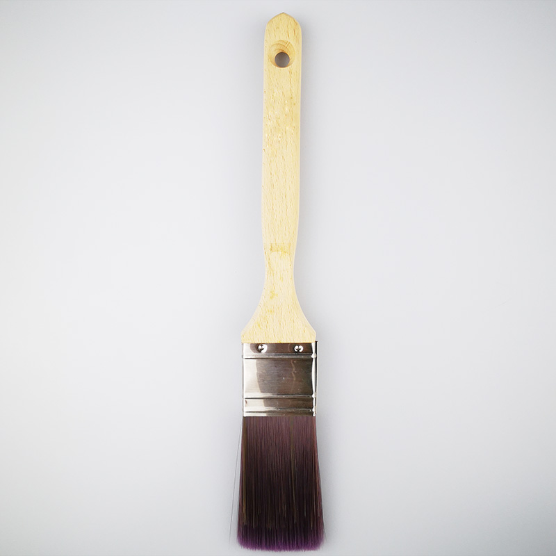 Professional 1.5" Purple Bristle Paint Brush for Painting Home