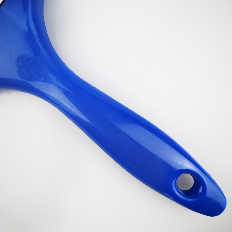 Eco Blue Plastic Handle PET Bristle 4" Paint Brush for Painting