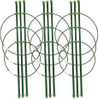 Plant Support Cages, 18 Inches Plant Cages with 3 Adjustable Rings