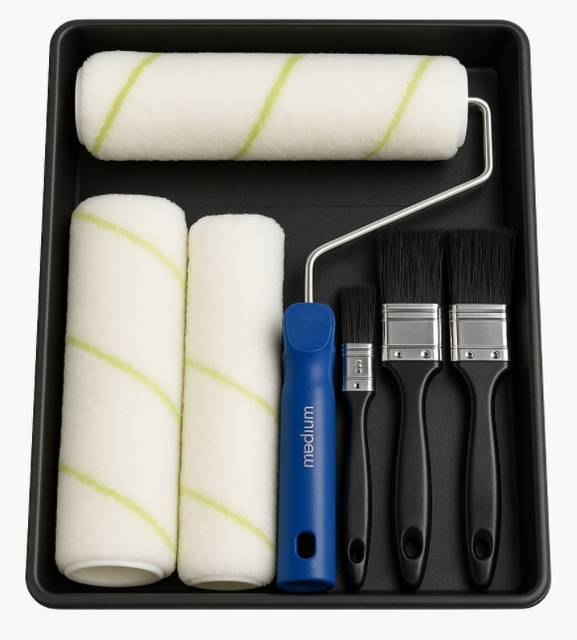 11PCS Premium Quality Decorating Paint Roller Set