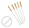 Short Laboratory Brush Test Tube Brush Kit for Cleaning Wire Pipe Tube