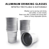 Everyday & Outdoor Aluminum Drinking Cups: Durable, Eco-Friendly & 100% Recyclable