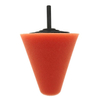 Orange Polishing Foam Sponge Cone Polishing Pads for Car Wheel Hub