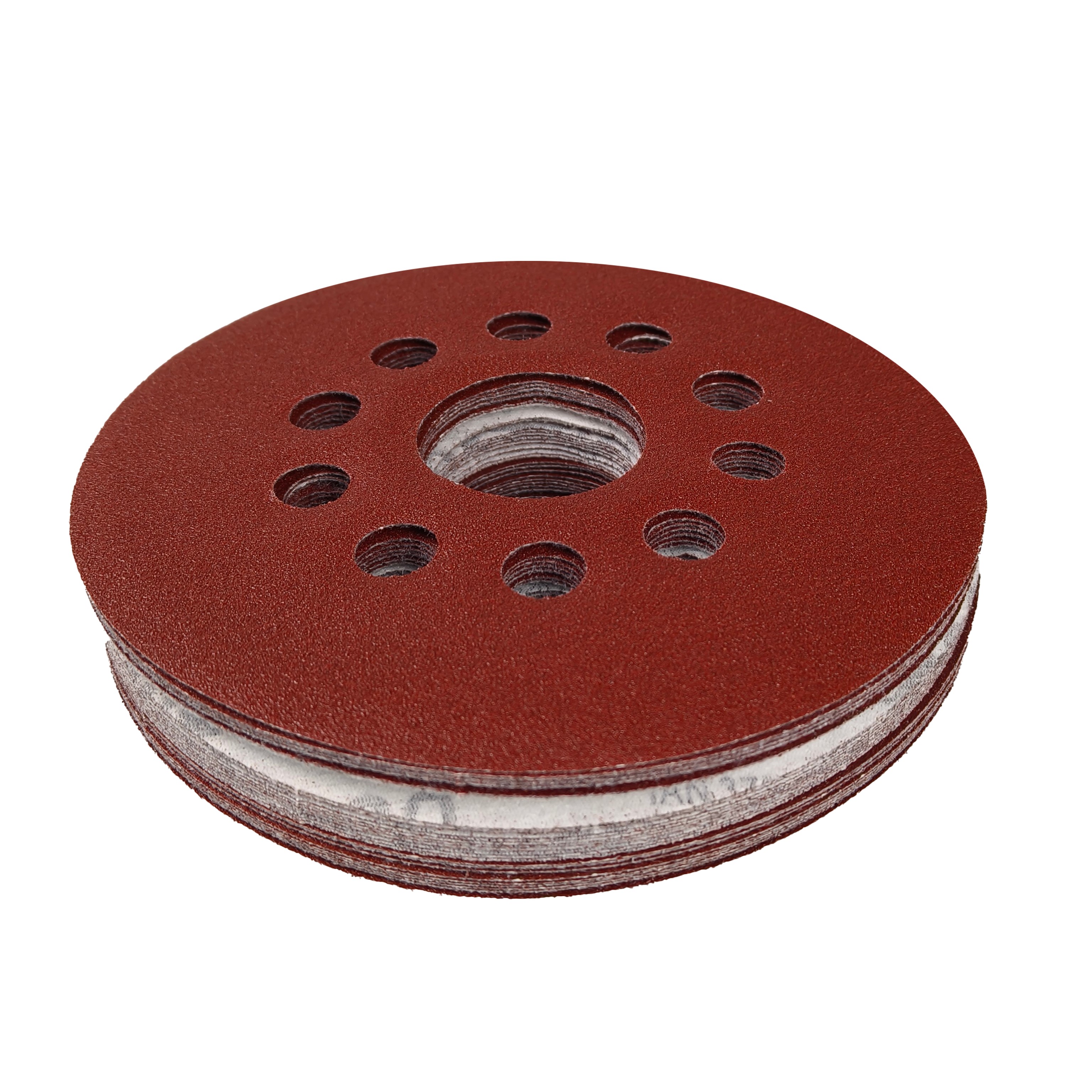 6inch Hook and Loop Red Aluminium Oxide Sanding Discs for Polishing Grinding