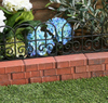 (Common: 0.5-in*23-in*13-in; Actual: 0.54-in*23.2-in*13.2-in) White Polyresin Garden Edging