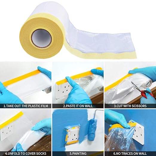 30cm*300m Paper Similar Masking Film