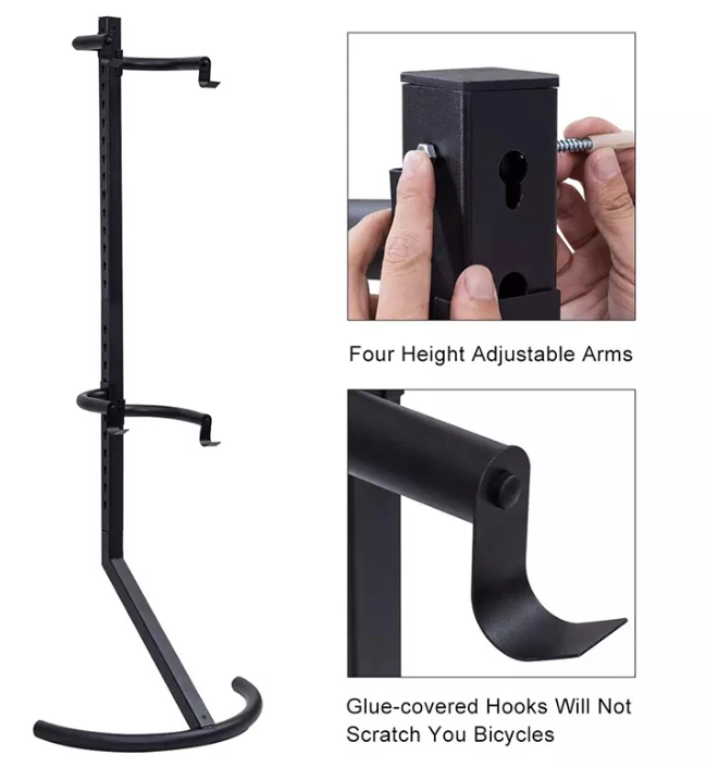 Best Price Bike Rack Park Garage Bicycle Rack Floor Bike Gravity Stand