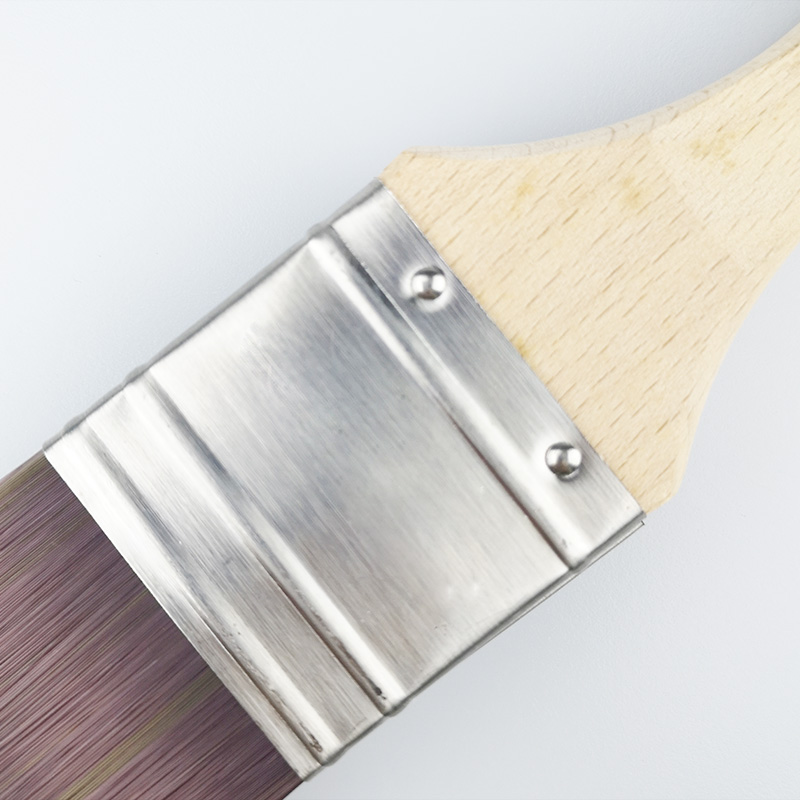 Professional 1.5" Purple Bristle Paint Brush for Painting Home