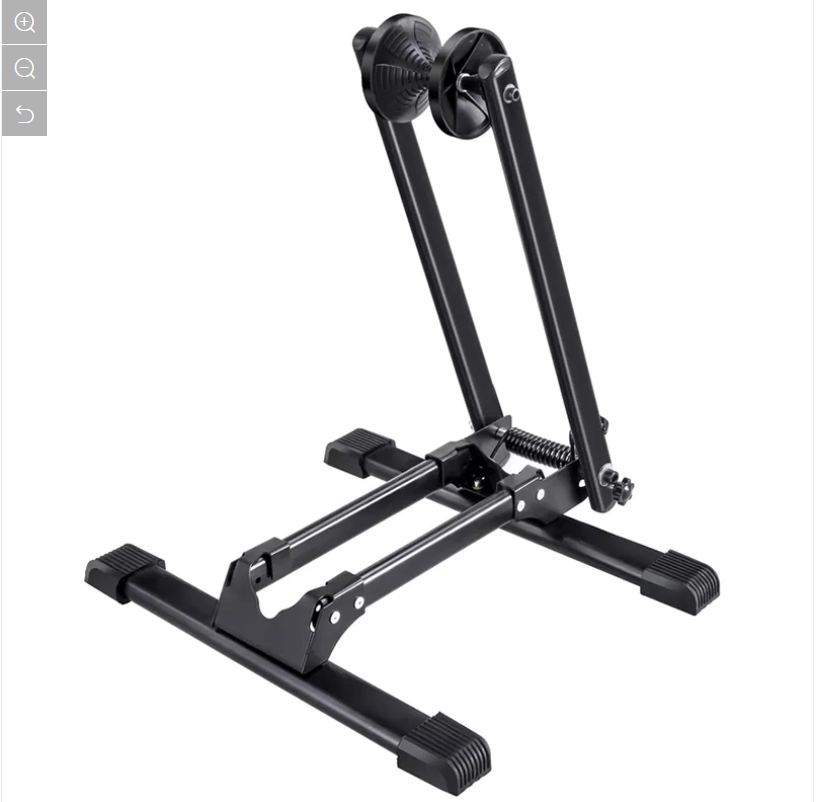 Portable Heavy Duty Bike Parking Rack Foldable Bicycle Storage Stand