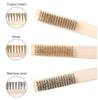 Durable Suppliers Price China Spring Round Flat Steel Wire Wheel Brushes