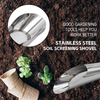 3PCS Garden Shovels: Metal Soil Scoops & Succulent Planting Potting Spades