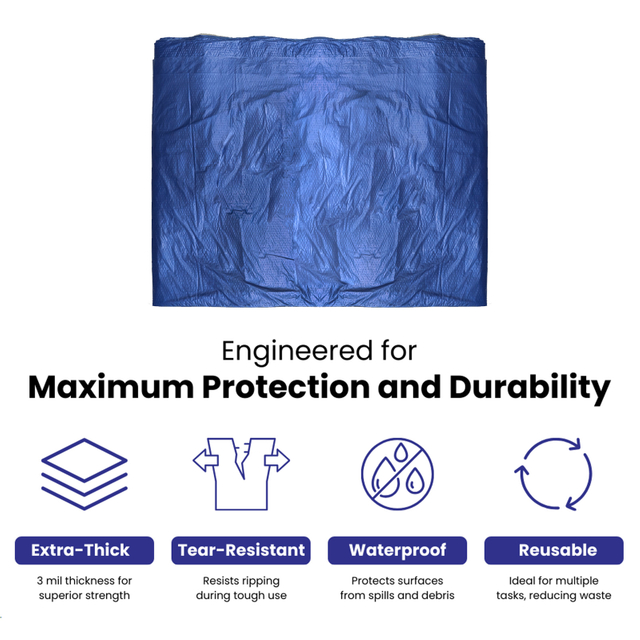 Eco - Friendly Reusable Masking Sheet – Protective Sheet for Painting & DIY