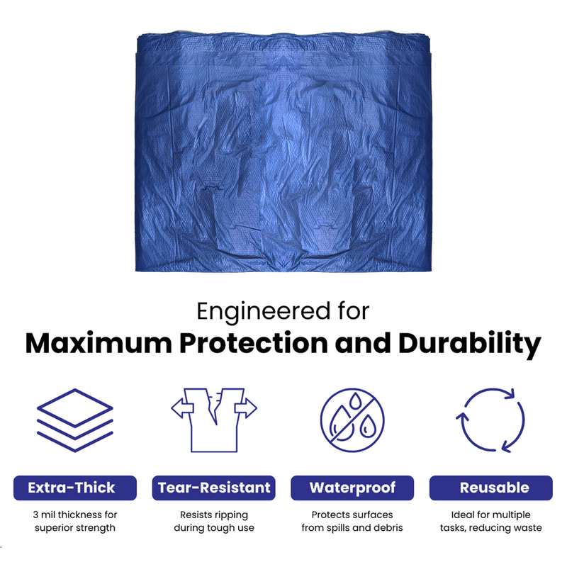 Eco - Friendly Reusable Masking Sheet – Protective Sheet for Painting & DIY