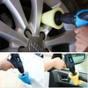 Orange Polishing Foam Sponge Cone Polishing Pads for Car Wheel Hub