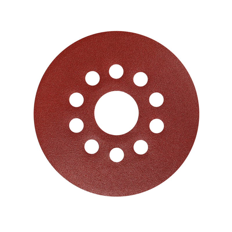 6inch Hook and Loop Red Aluminium Oxide Sanding Discs for Polishing Grinding